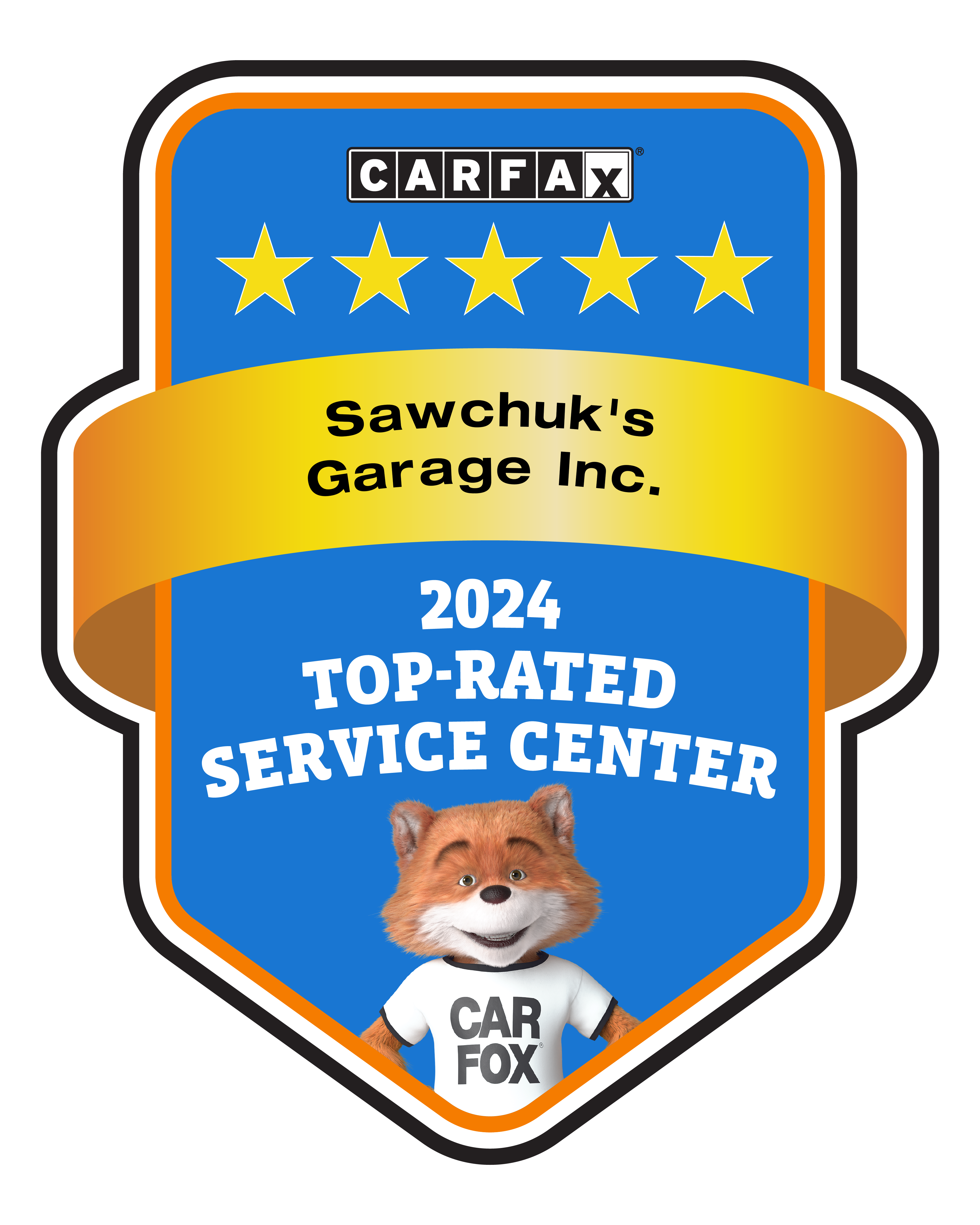 CarFax Top Rated Service Center 2023